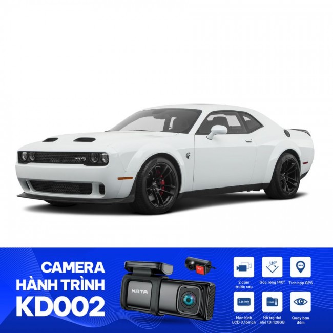 Có nên lắp camera hành trình ô tô cho Dodge Challenger SRT Hellcat 2020 ?